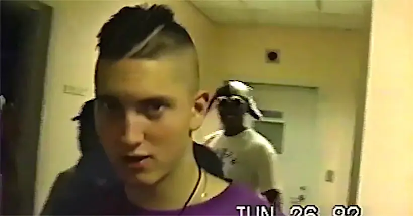 Vidéo : une archive rare montre un Eminem de 19 ans déjà bouillant en freestyle