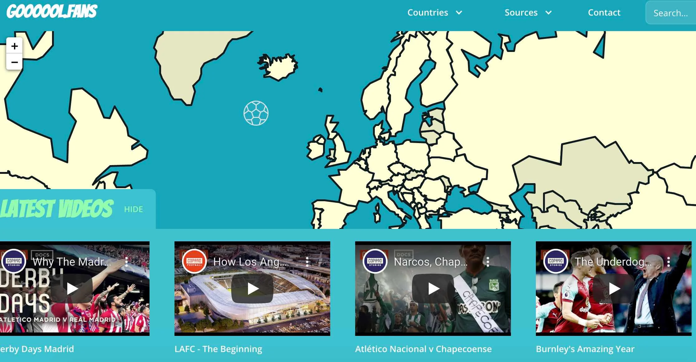 Un site compile les meilleures vidéos de foot de tous les pays du monde