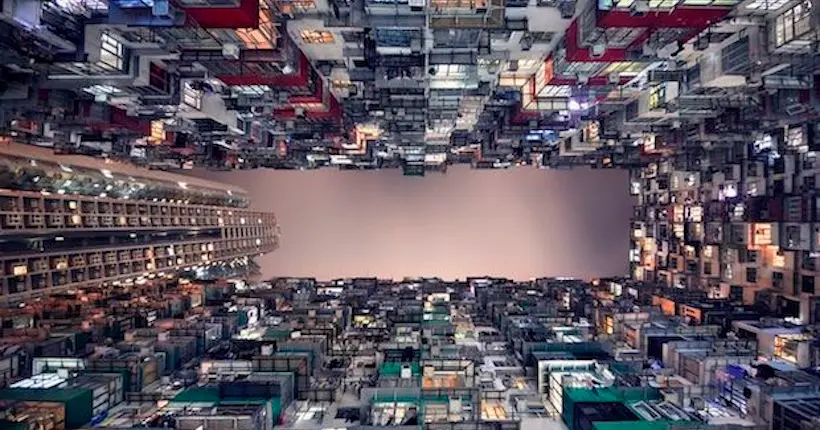 Cette série photo vous emmène entre les gratte-ciel vertigineux de Hong Kong