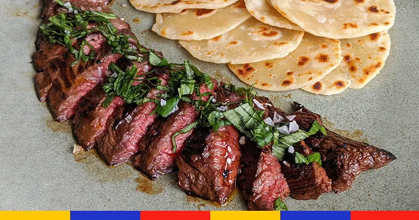 Tuto : bavette de bœuf marinée et grillée