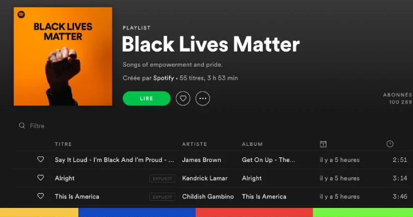 Blackout Tuesday : Spotify impose le silence pour rendre hommage à George Floyd