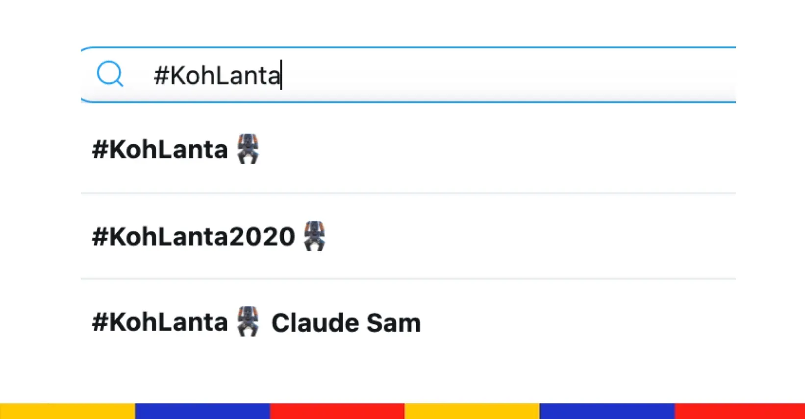 L’emoji totem de Koh-Lanta débarque enfin sur Twitter !