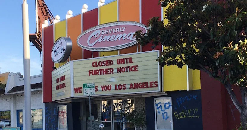 À Los Angeles, le cinéma de Quentin Tarantino a été détérioré