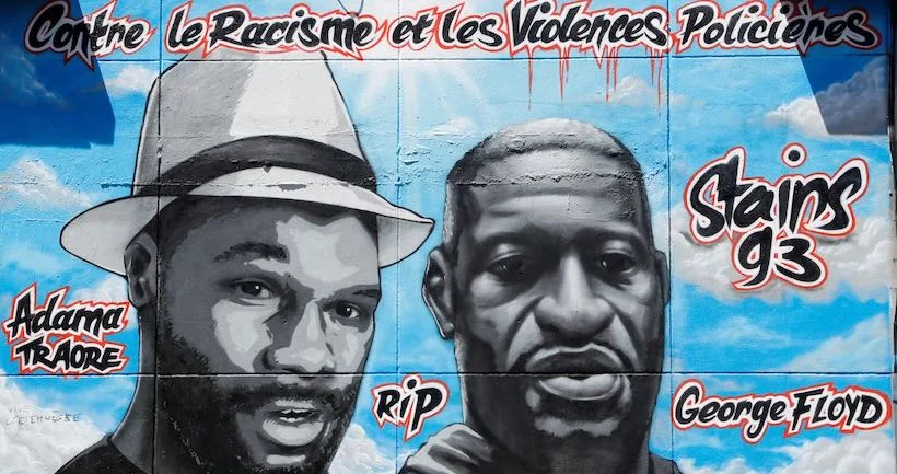 La fresque contre les violences policières à Stains “choque” Castaner