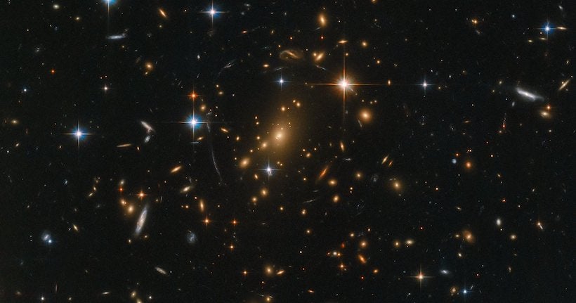 Cette photo d’une galaxie a été transformée en composition musicale