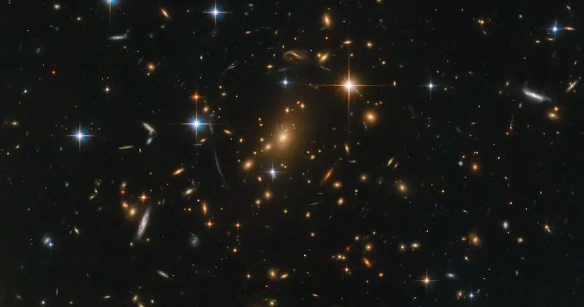 Cette photo d’une galaxie a été transformée en composition musicale