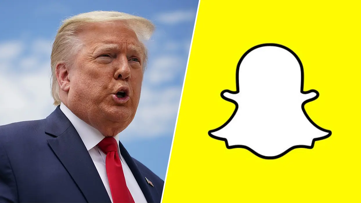 Snapchat ne mettra plus en avant les contenus du compte de Donald Trump