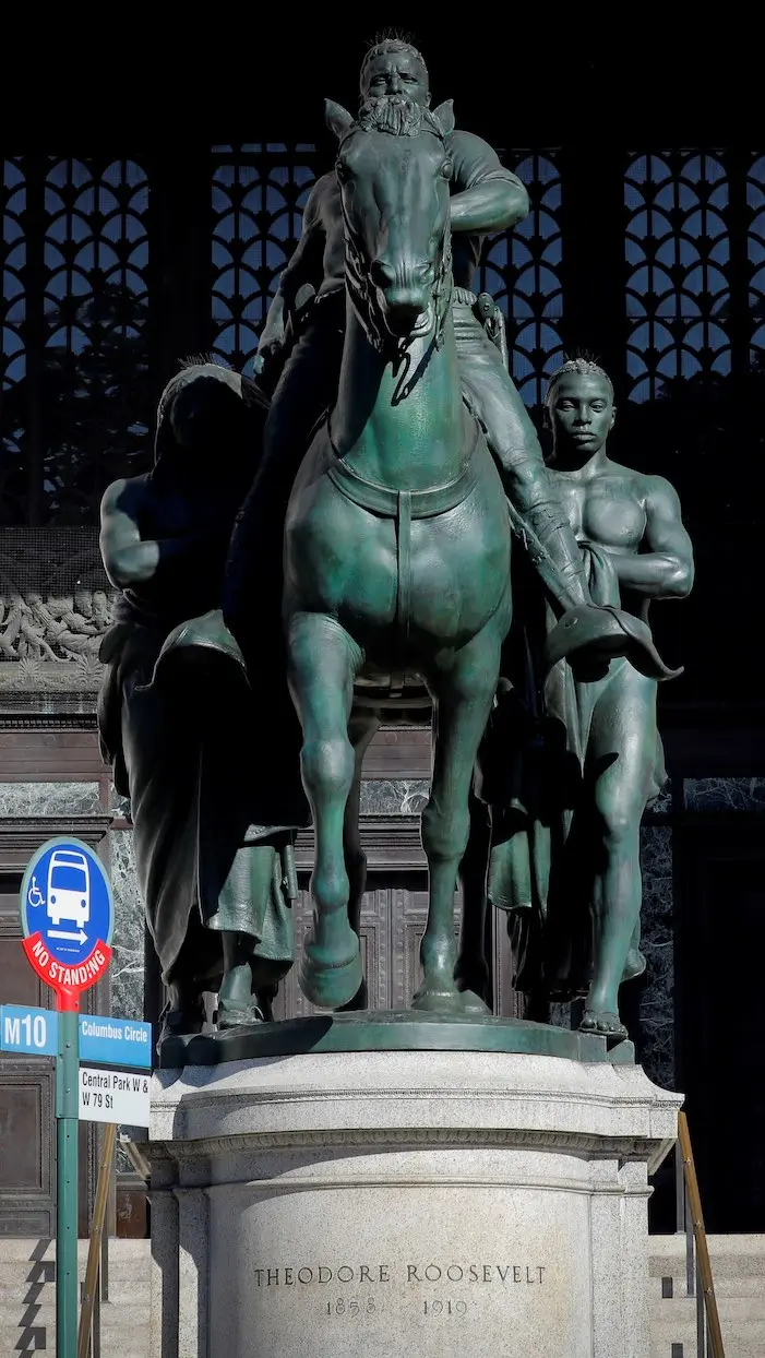New York : une statue de Theodore Roosevelt va être déboulonnée
