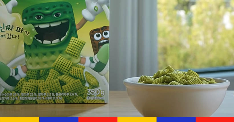 Il existe des céréales Kellogg’s aux oignons verts pour le petit-déjeuner