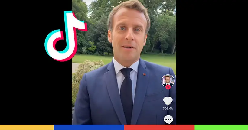 Macron fait sa première vidéo TikTok pour féliciter les bacheliers