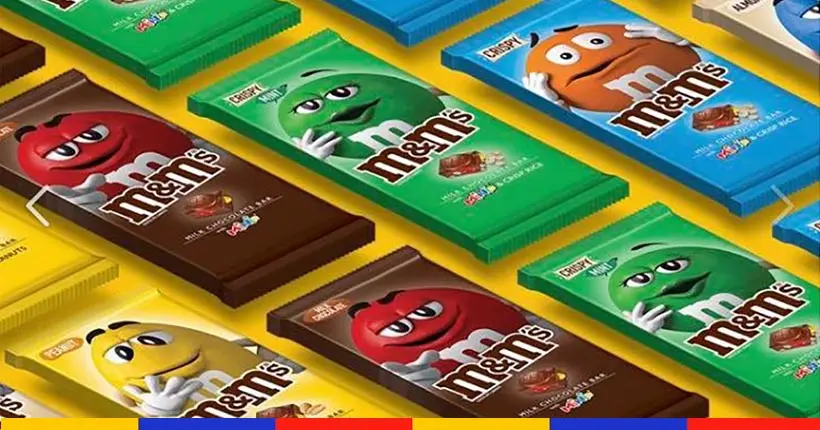 Les M&M’s débarquent en France… sous forme de tablette de chocolat