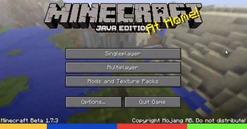 Minecraft : des prodiges ont retrouvé la carte de l’écran titre
