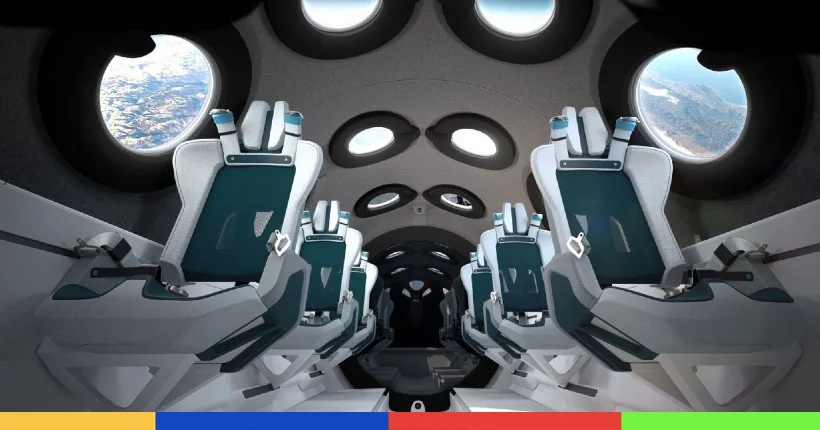 Virgin Galactic : l’entreprise a dévoilé les cabines de nos futurs voyages spatiaux