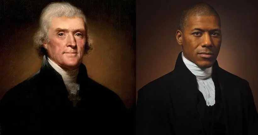220 ans après, le descendant métis de Thomas Jefferson recrée son portrait présidentiel