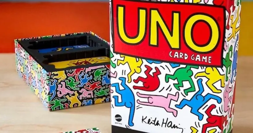 Uno a sorti un sublime jeu de cartes en hommage à Keith Haring