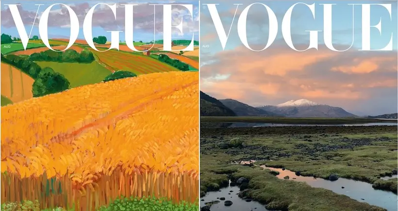 De David Hockney à Tim Walker, Vogue UK a demandé à de grands artistes de signer leur une