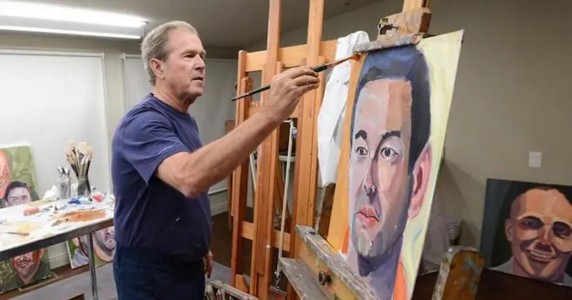 George W. Bush publie un livre de ses peintures à la gloire de l’immigration
