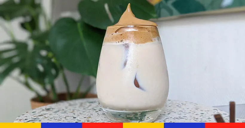 Tuto : le retour du dalgona café en version cocktail alcoolisé