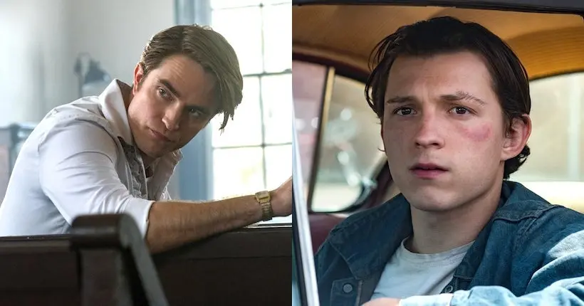 Les premières images du film Netflix avec Tom Holland et Robert Pattinson font rêver