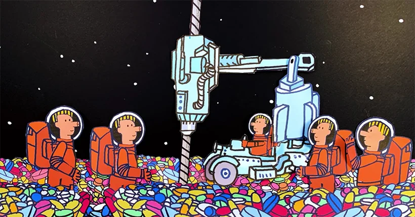 Michel Gondry a réalisé un clip animé pour Idles, et ça donne ça