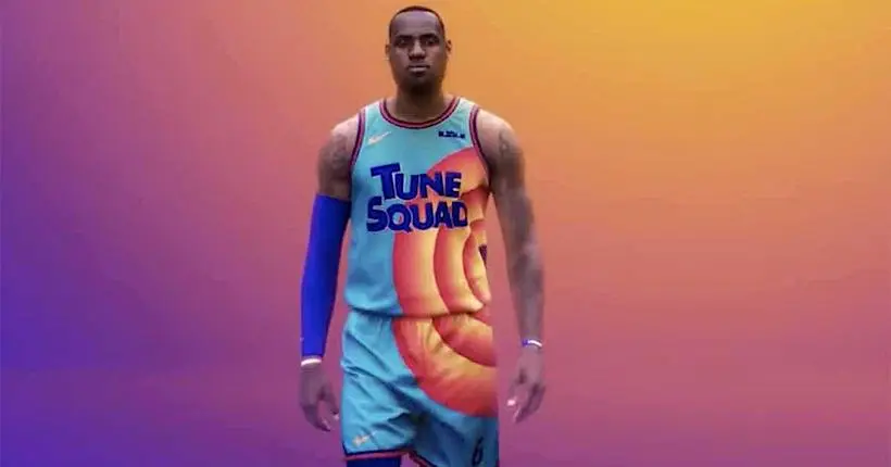 LeBron James dévoile le maillot de son équipe dans Space Jam 2.0
