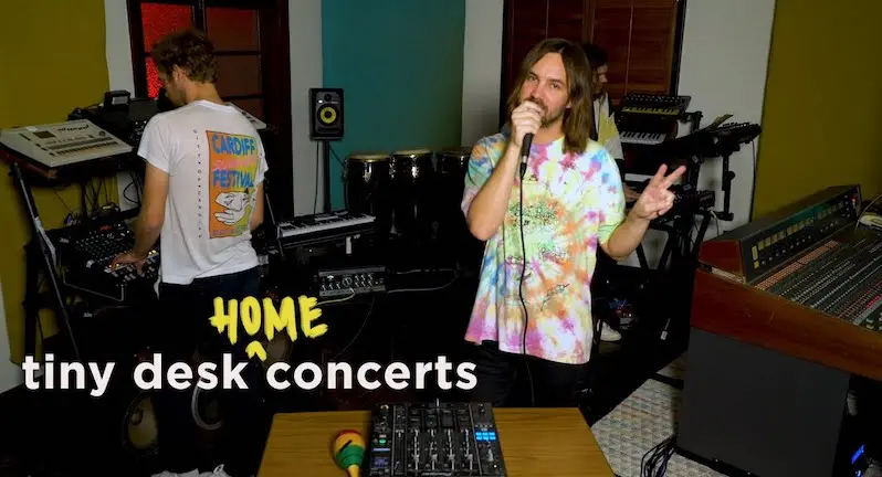 Vidéo : découvrez la session Tiny Desk de Tame Impala