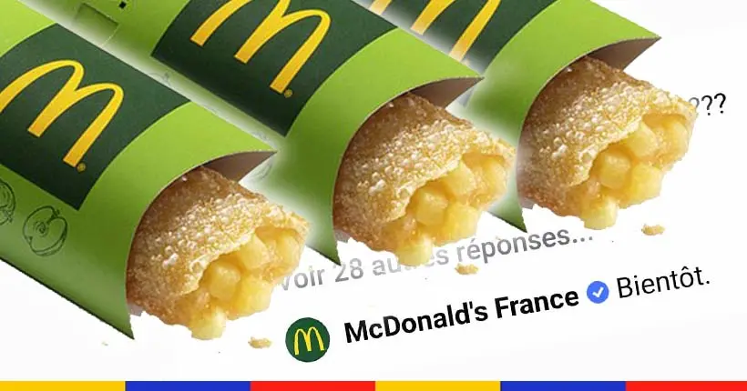 McDonald’s vient-il d’annoncer le retour… du chausson aux pommes ?
