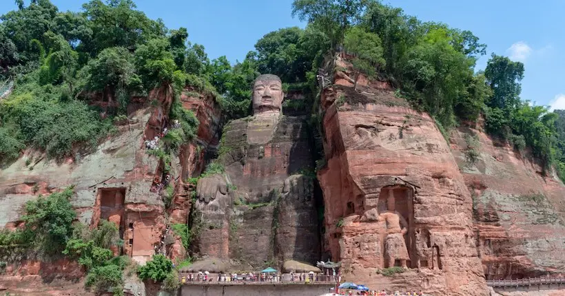 La plus grande statue de Bouddha au monde est menacée par la montée des eaux