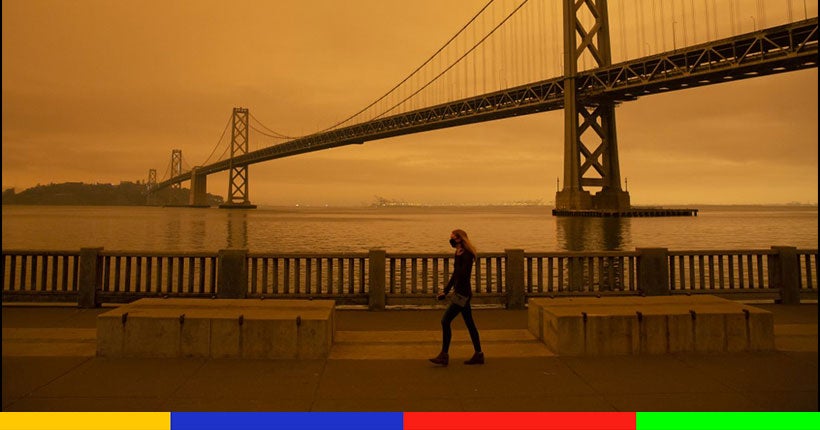 En photos : un ciel post-apocalyptique surplombe San Francisco