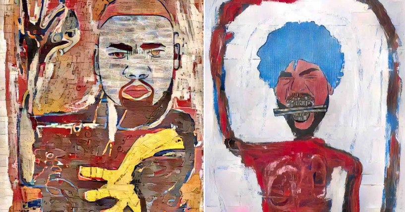 Une intelligence artificielle crée des œuvres inspirées du travail de Jean-Michel Basquiat