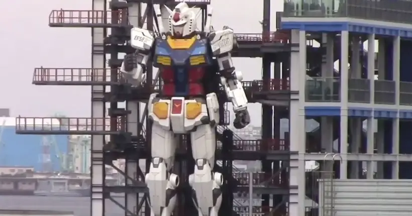 Le robot géant Gundam a fait ses premiers pas au Japon et c’est impressionnant