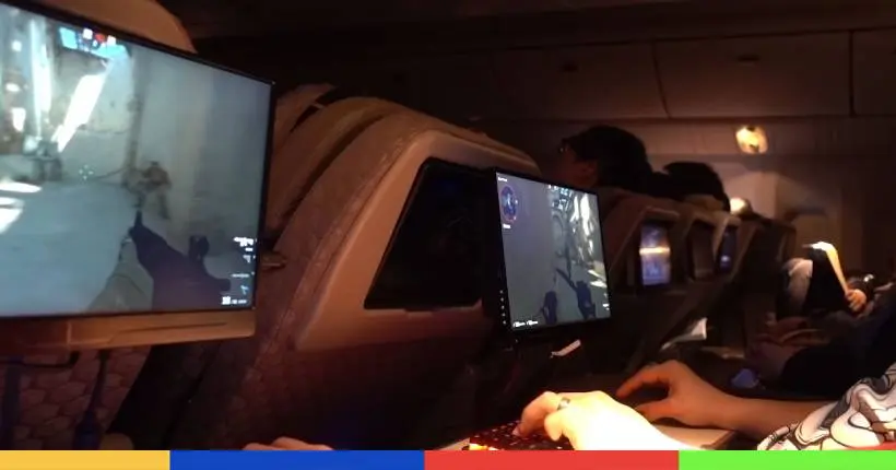 Vidéo : ils organisent une LAN de CS:GO dans un avion