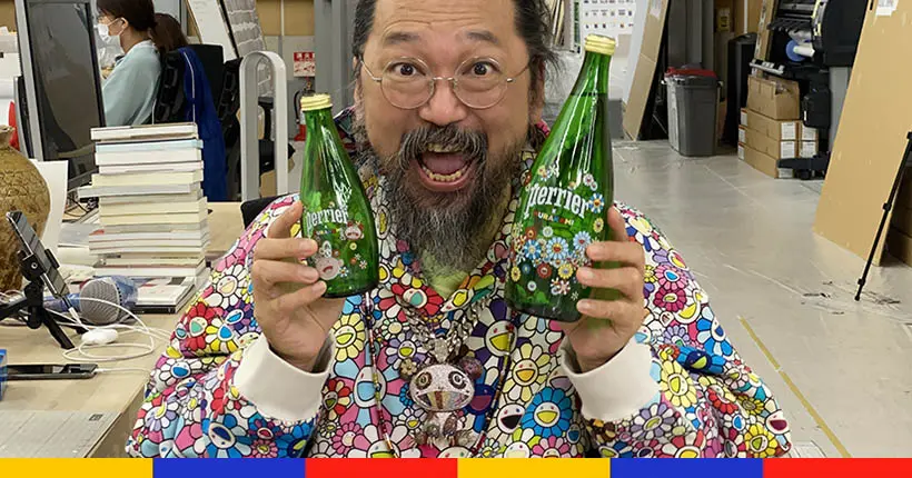 #NEED : une bouteille de Perrier par Murakami pour s’hydrater avec style