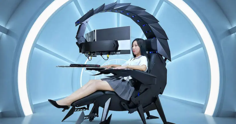 Avis aux Scorpions, ce fauteuil vous permet de faire vos retouches photo en toute détente