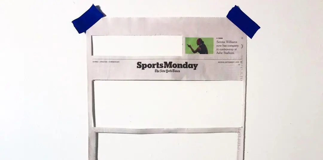 À quoi ressemble un journal dont on retire les articles sur les sports masculins ?