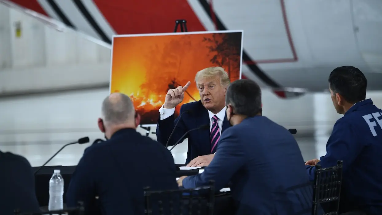 Incendies aux États-Unis : pour Trump, “ça finira par se refroidir”