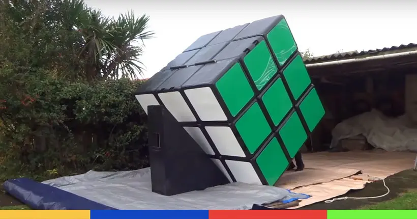 Vidéo : voilà à quoi ressemble le plus gros Rubik’s Cube au monde