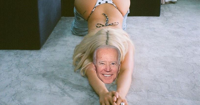 Une influenceuse offre ses nudes en échange de votes pour Joe Biden