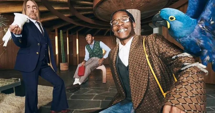 A$AP Rocky, Tyler, the Creator et Iggy Pop resplendissent dans la dernière campagne Gucci