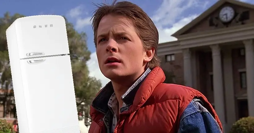 Il y a 35 ans, Marty McFly a failli traverser le temps dans… un frigo