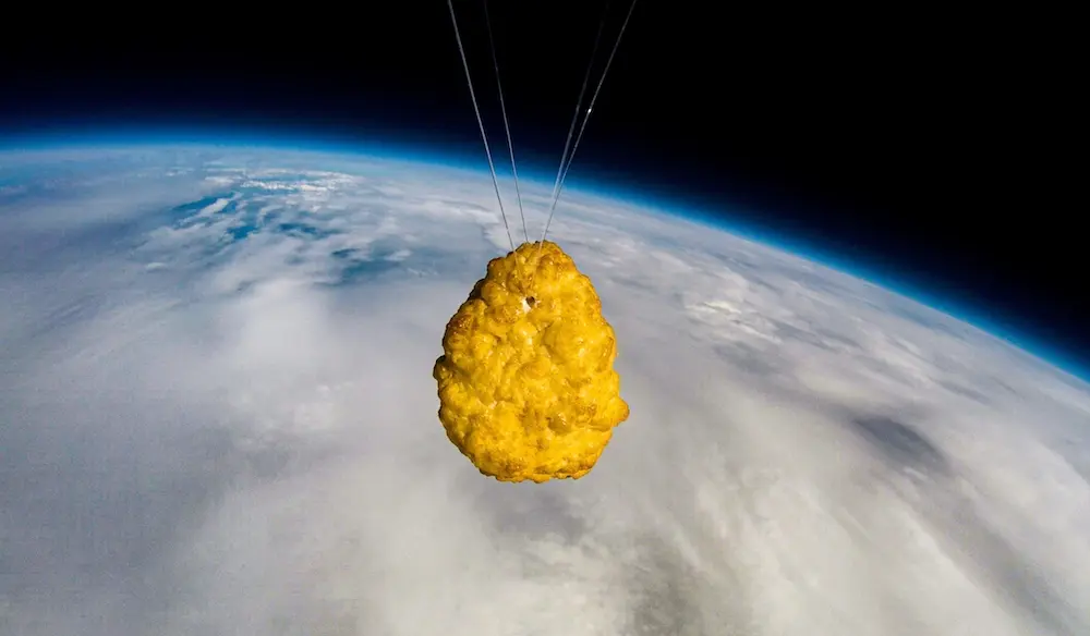 Un nugget (en solitaire) vient d’être envoyé dans l’espace