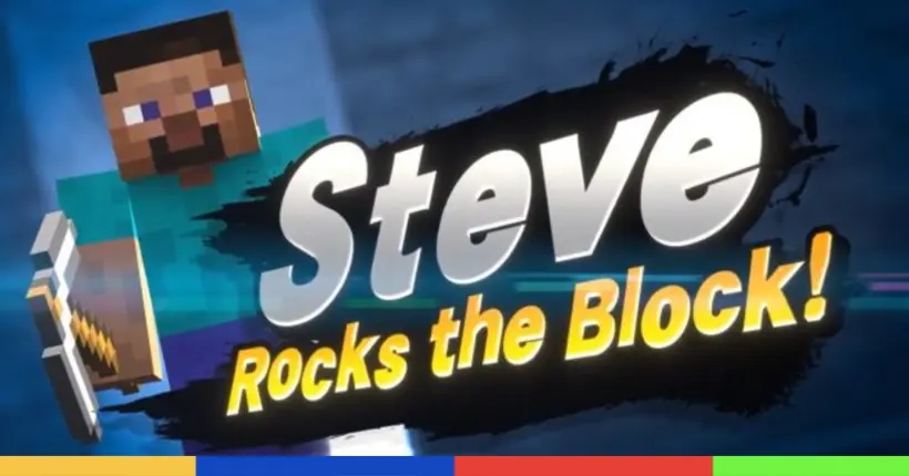 C’est carré : Steve de Minecraft rejoint le casting de Super Smash Bros. Ultimate