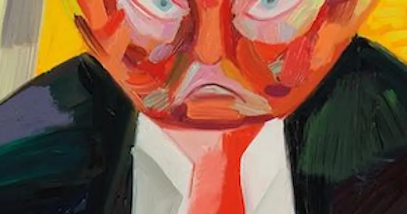 Une peinture de Donald Trump accédant au pouvoir enflamme une vente aux enchères