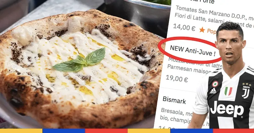 À Paris, une pizzeria napolitaine dévoile une pizza “anti-Juventus”