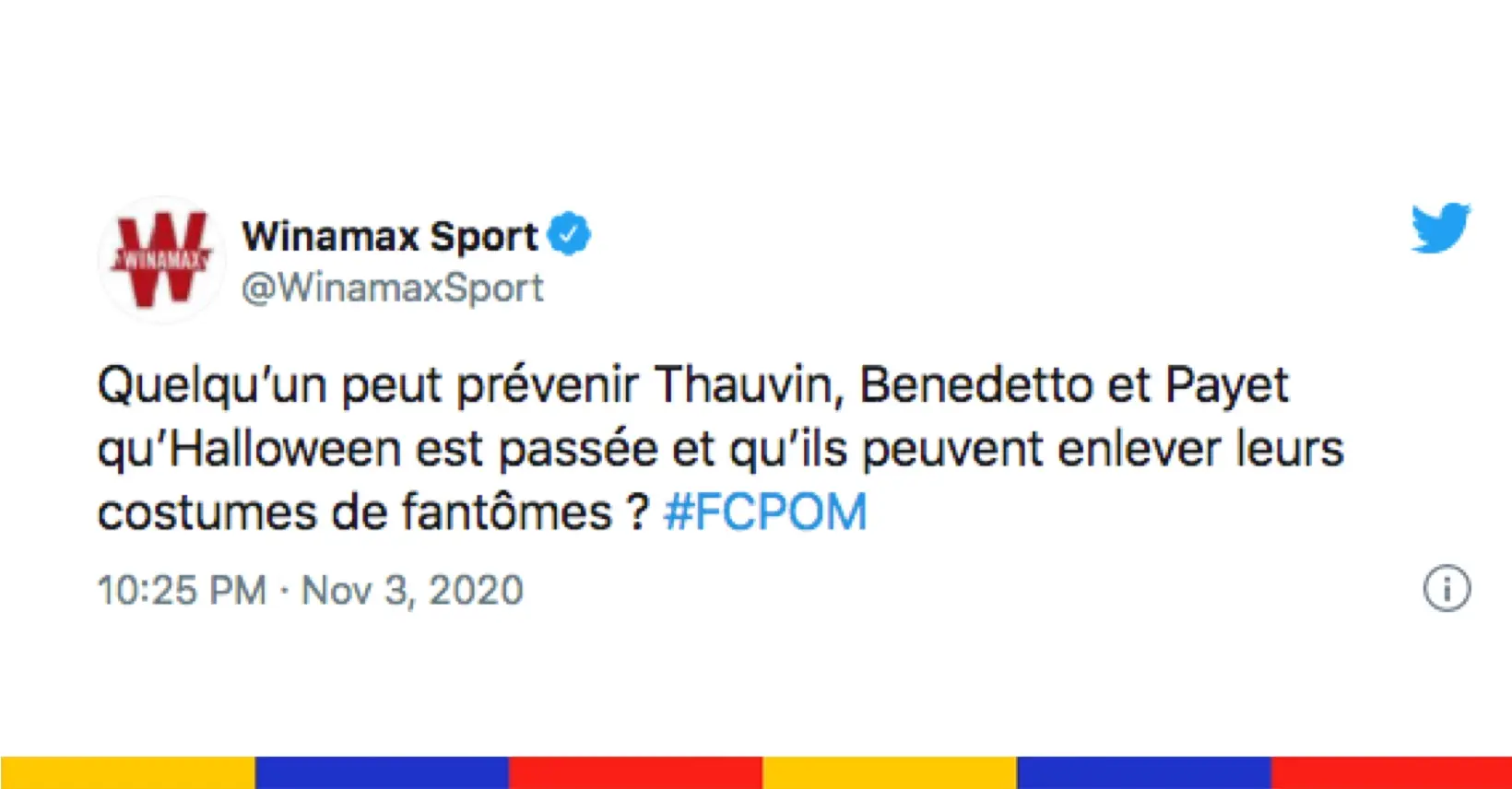 Le grand n’importe quoi des réseaux sociaux : Porto-OM