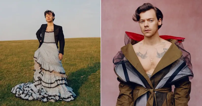 Harry Styles flamboyant sur la couv’ de Vogue shootée par Tyler Mitchell