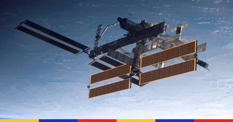 Une photo folle de la Station spatiale internationale passant devant le Soleil et la Lune