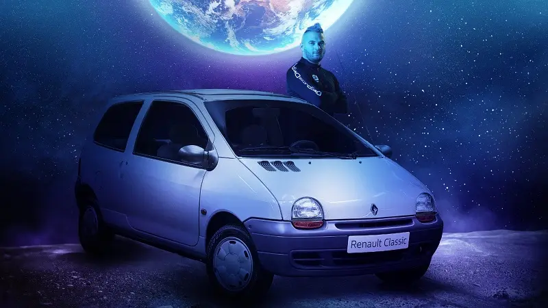 Renault propose une couverture pour le prochain album de Jul avec sa sempiternelle Twingo