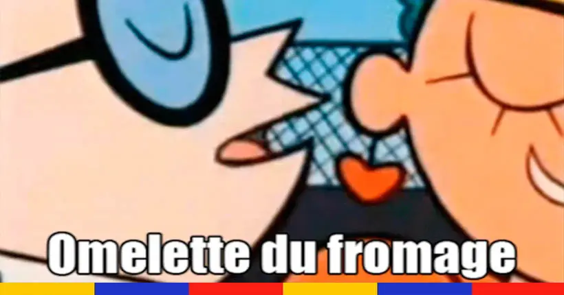 Vidéo : comment reproduire la fameuse “omelette du fromage” du Laboratoire de Dexter