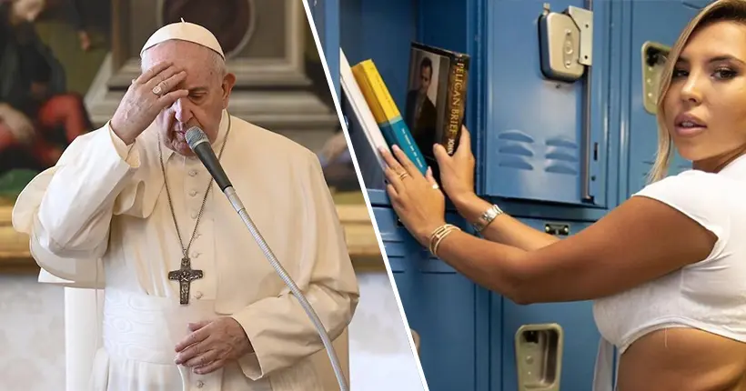 Et pendant ce temps, le compte Instagram du pape like une photo d’une femme dénudée